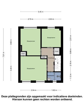 Floorplan - Espelerlaan 60, 8302 CJ Emmeloord